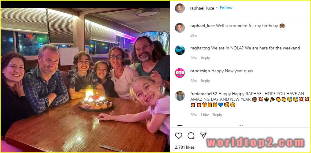 Raphael Luce family photo