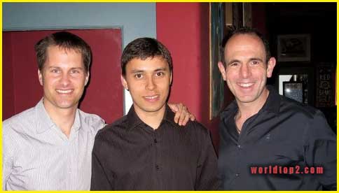 jawed karim with other co founder of youtube