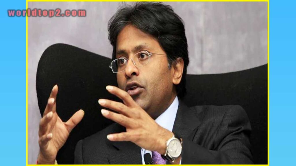 Lalit Modi  net worth