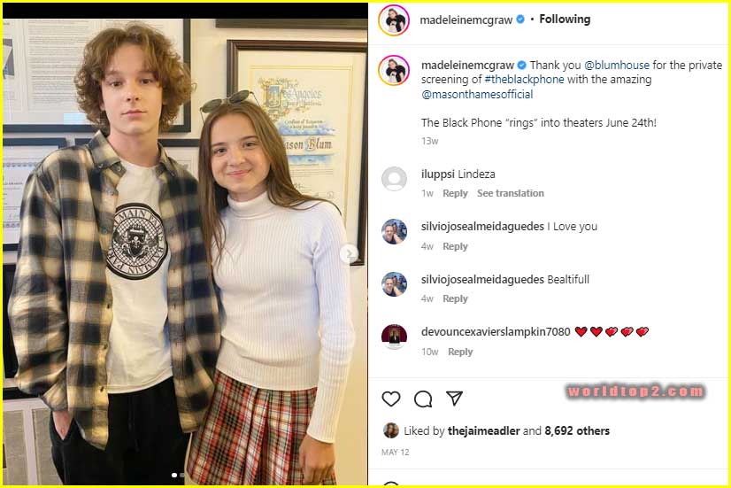 Madeleine McGraw bio wiki facts