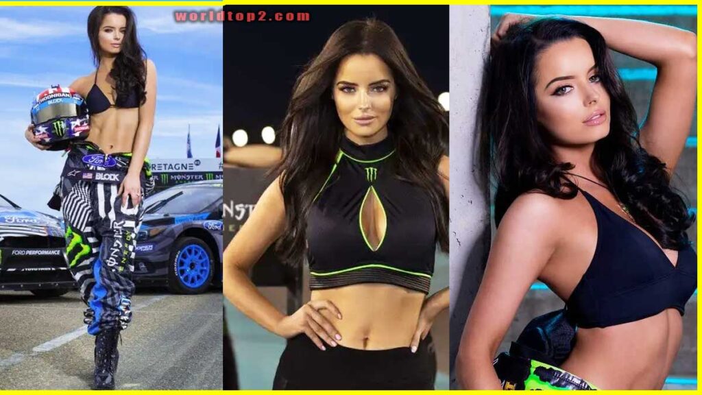 Maura Higgins monster racing