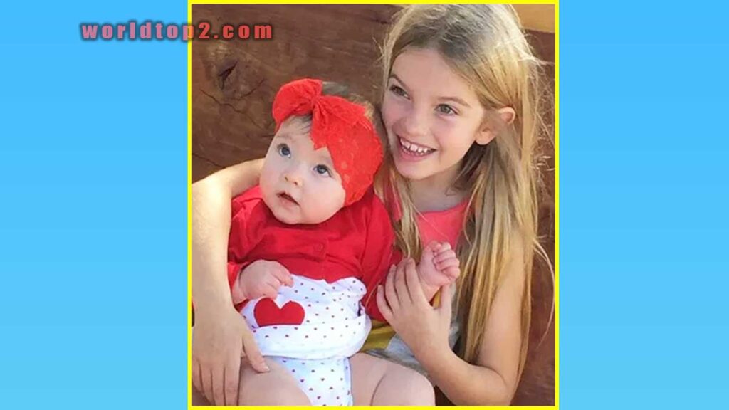 Mia Talerico with her sister