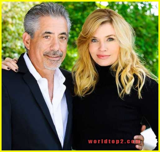 Nadine Caridi with her husband