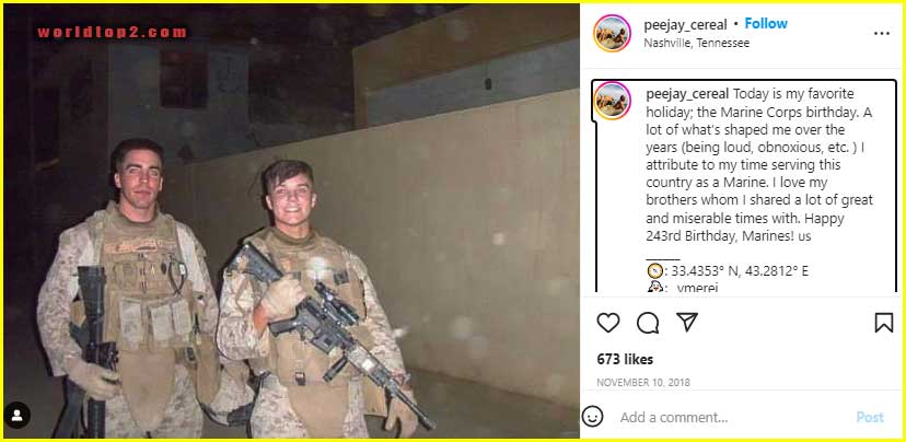 pj kellogg in Marine Corps