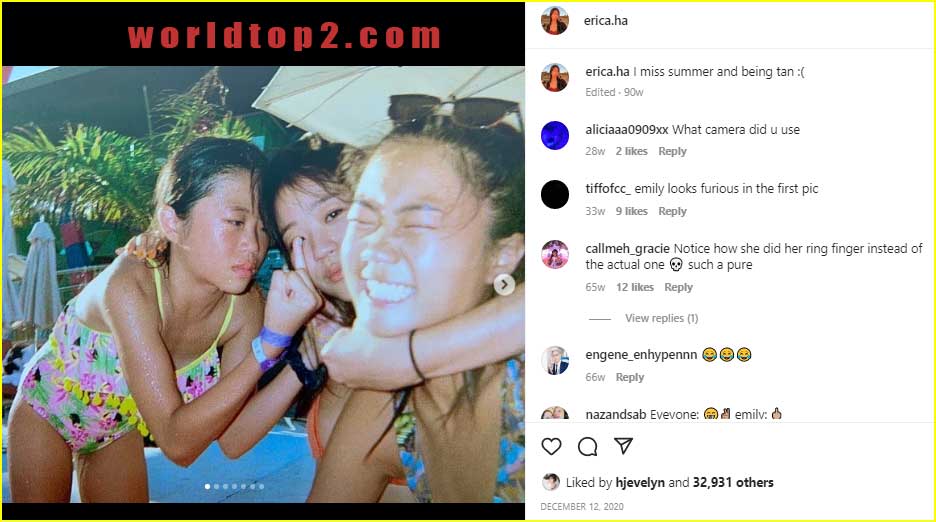 Erica Ha with Evelyn and Emily Ha