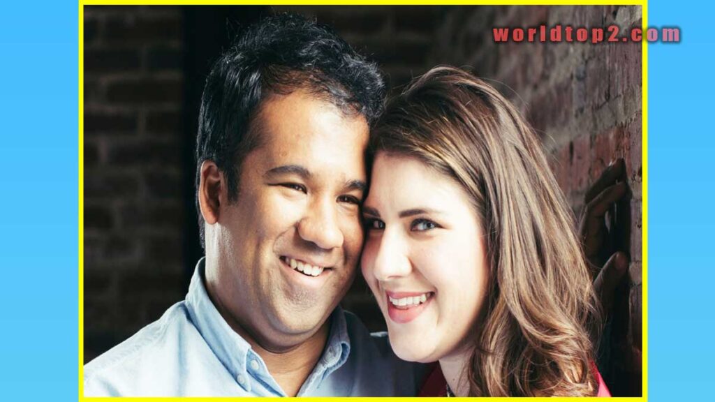 Katelyn Polantz with her husband
