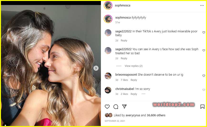 Soph Mosca and Avery Cyrus