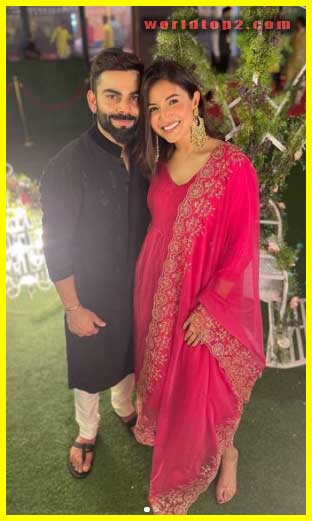 Anushka Sharma with her husband