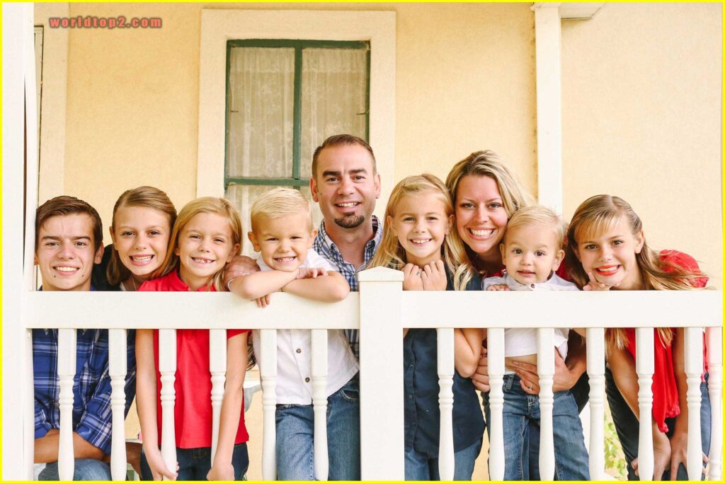 Daniell Tannerites with parents and all siblings