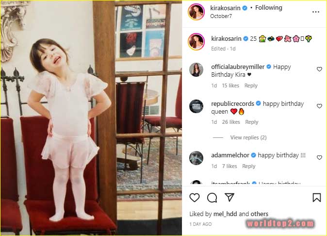 Kira Kosarin childhood