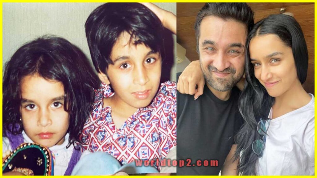Shraddha Kapoor with her brother