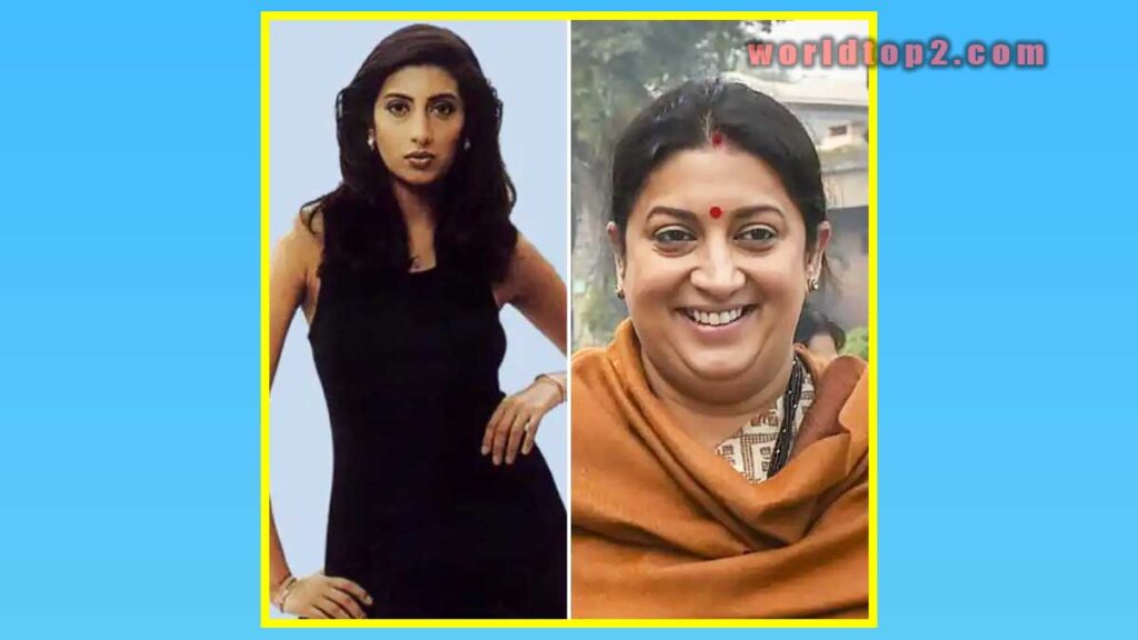 smriti irani young age photo