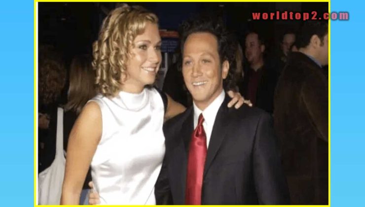 Helena Schneider with Rob Schneider