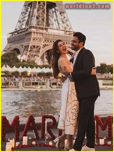 Sohael Khaturiya with Hansika Motwani