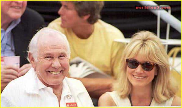 Alexis Maas with Johnny Carson