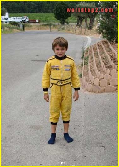 Charles Leclerc childhood photo