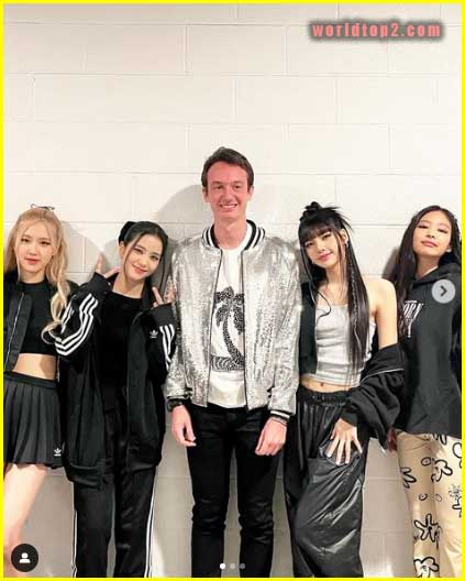 Frédéric Arnault with BlackPink