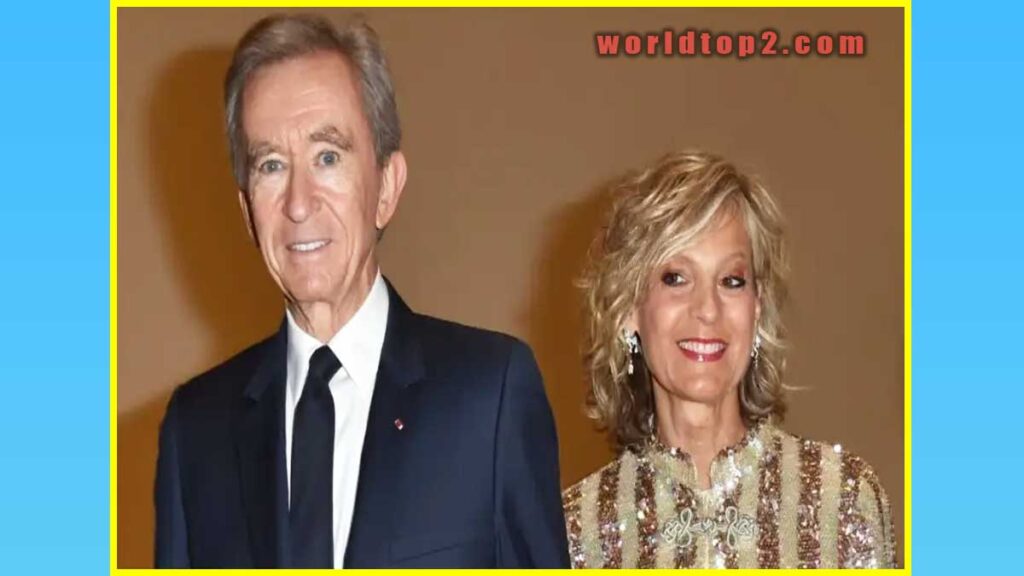 Hélène Mercier with her husband