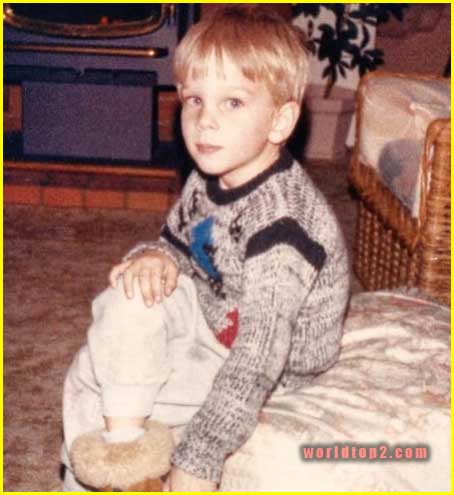 Karl Rock childhood photo