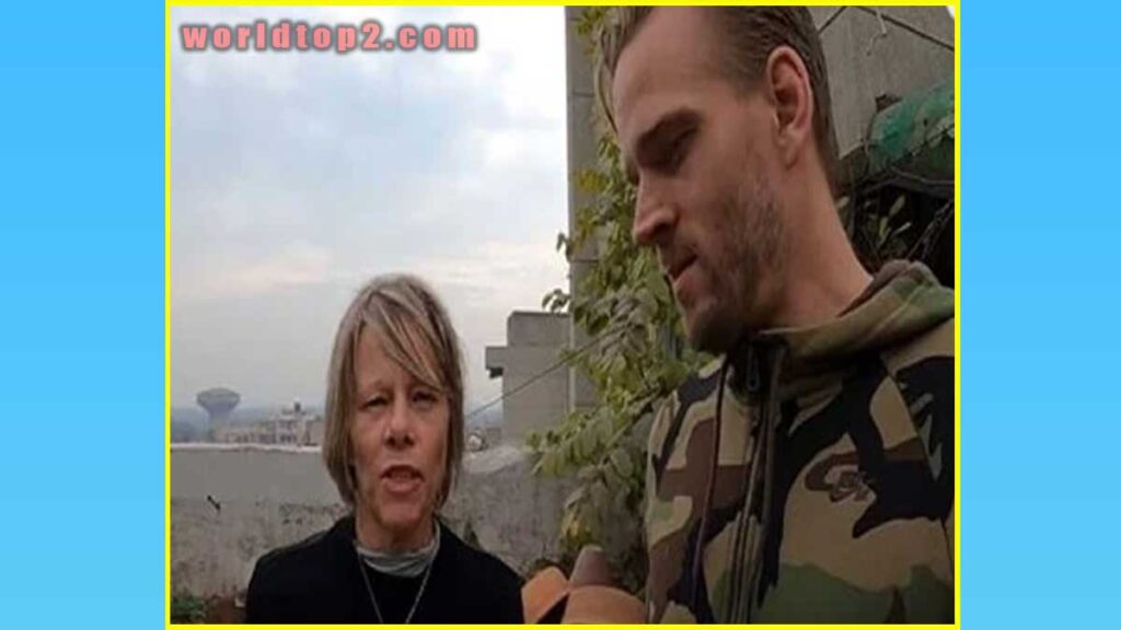 Karl Rock with his mother