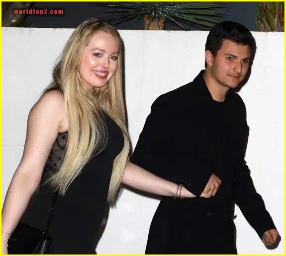 Michael Boulos and Tiffany Trump