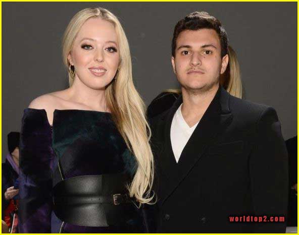 Michael Boulos with Tiffany Trump