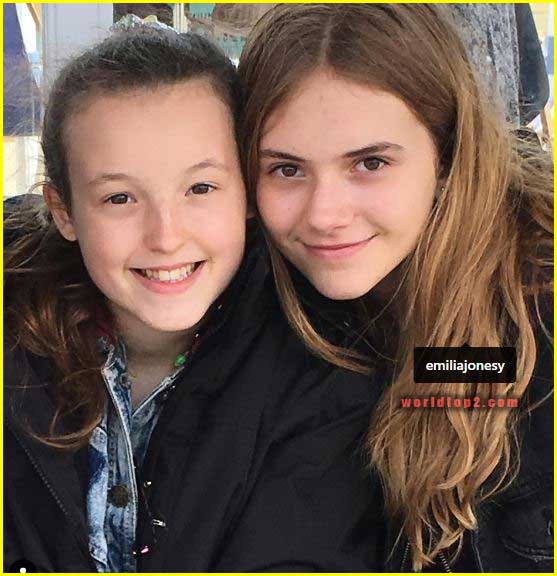 Bella Ramsey with EMILIA JONES