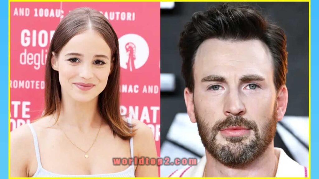 Chris Evans and Alba Baptista