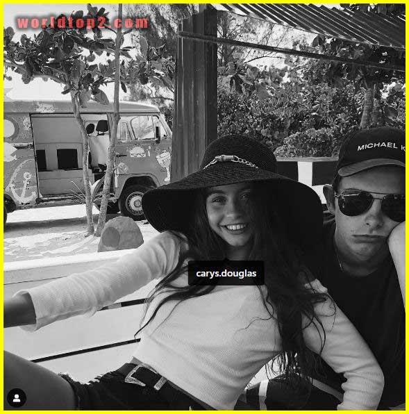 Dylan Michael Douglas and Carys Zeta Douglas