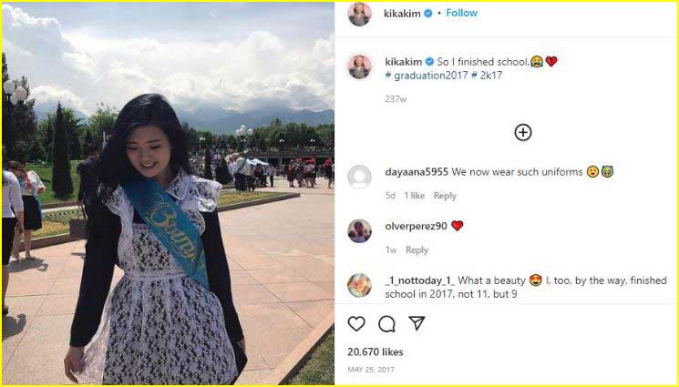 Kristina Kika Kim education