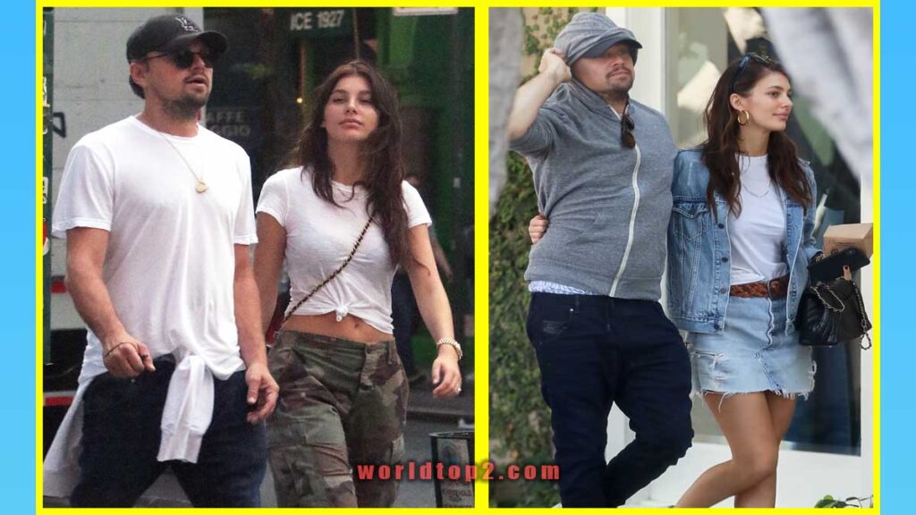 Leonardo DiCaprio with Camila Morrone