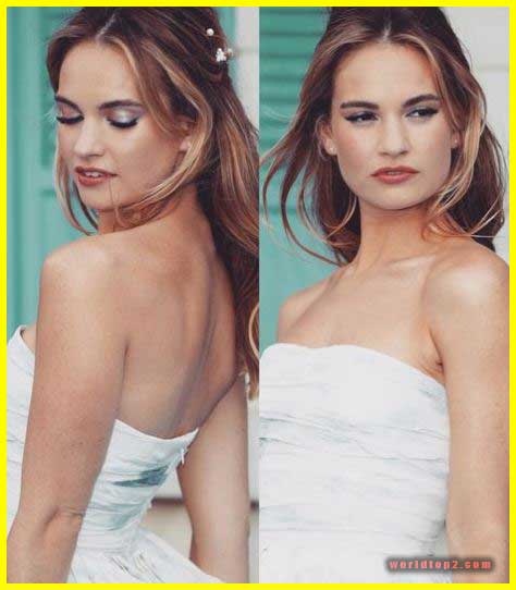 Lily James bio wiki facts