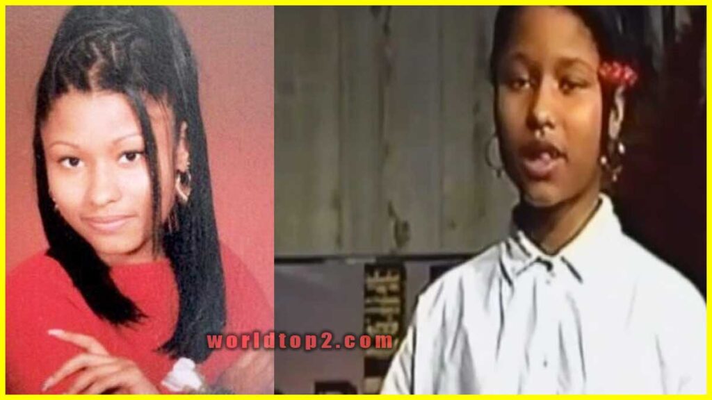 Nicki Minaj young age childhood photo