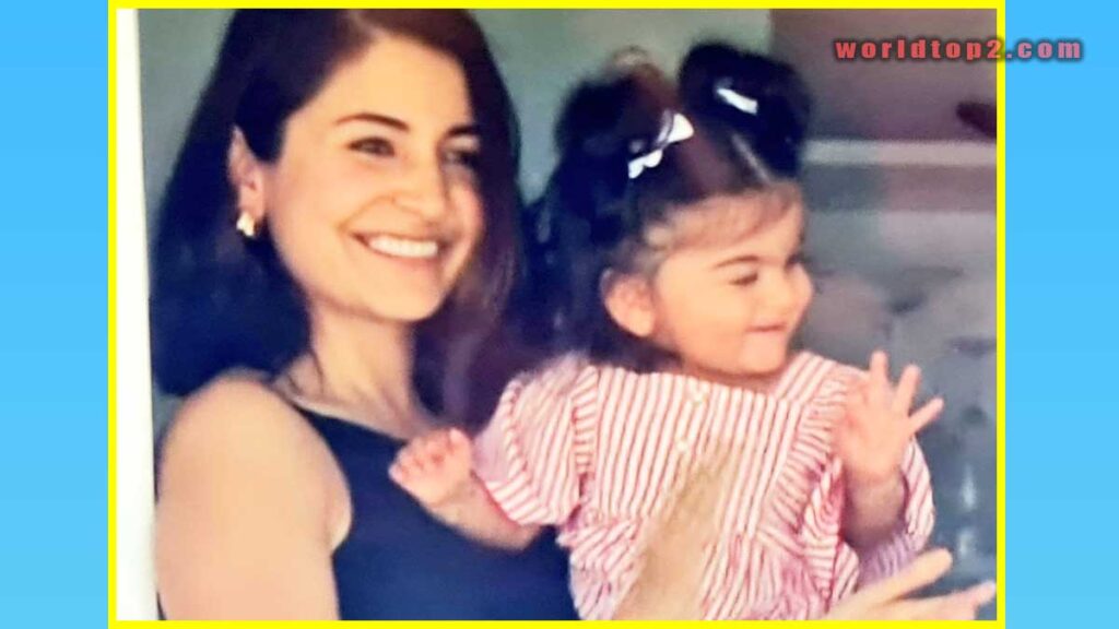 Virat Kohli wife and daughter