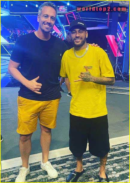 Lex Veldhuis with neymar