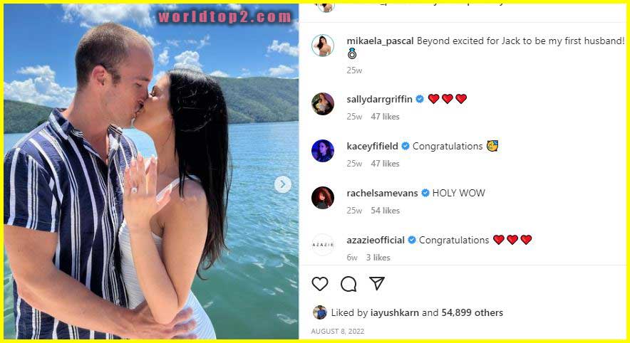 Mikaela Pascal relationship