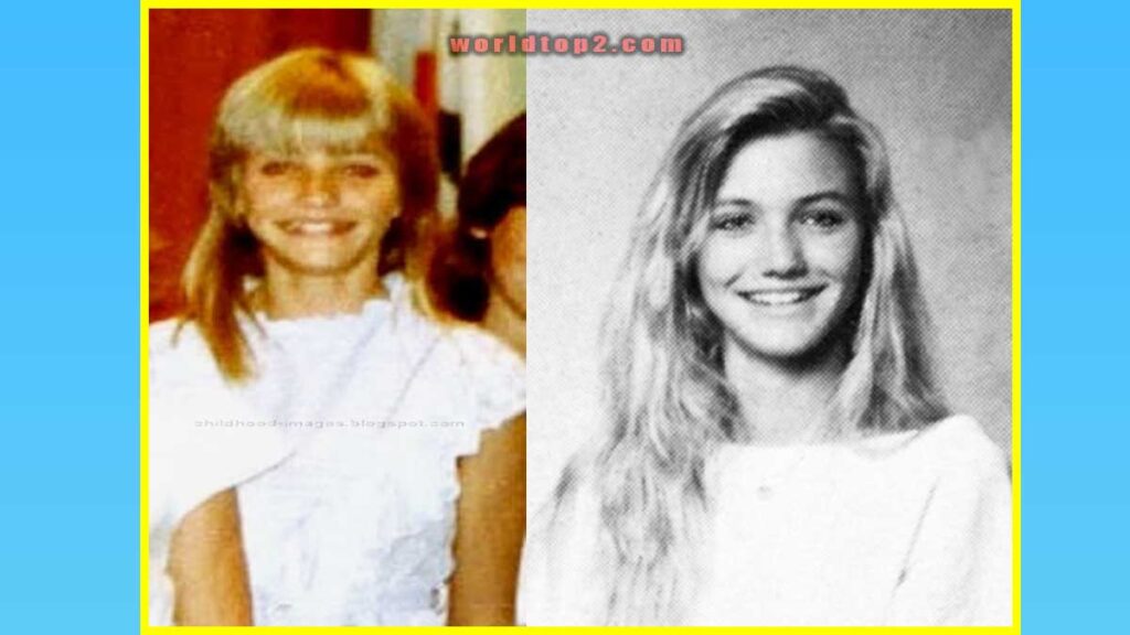 Cameron Diaz teenage old photo