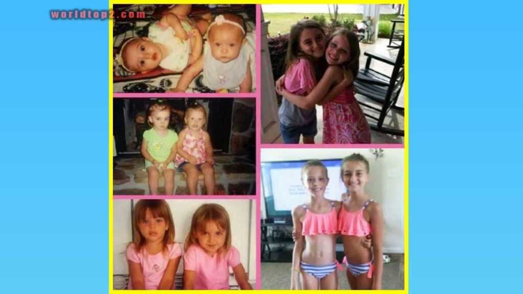 Cora Tilley childhood photo with her sister