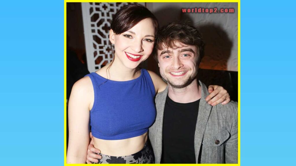 Erin Darke with Daniel Radcliffe