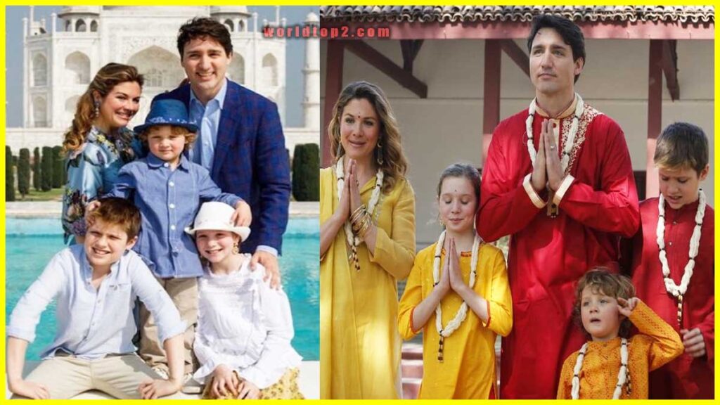 Justin Trudeau family photo