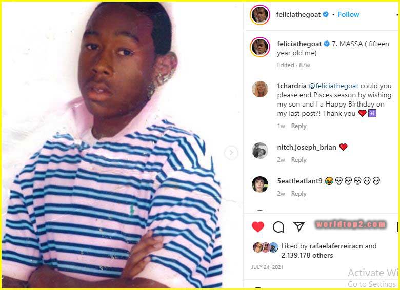 Tyler The Creator young age old photo