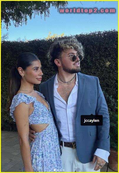 Chelsey Malia Amaro with her boyfriend