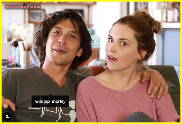 Eliza Taylor with her husband