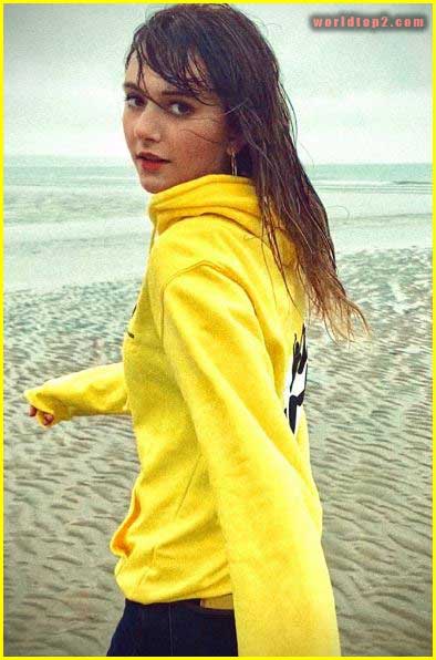 Emilia Jones childhood photo