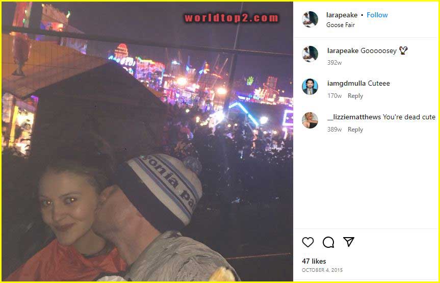 Lara Alexandra Peake relationship
