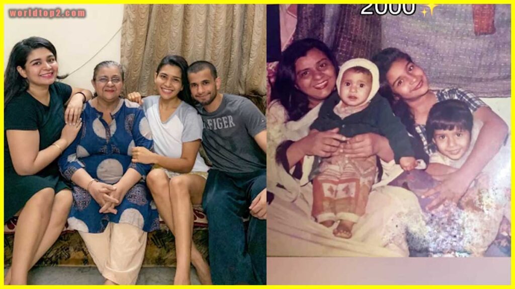 Dhruvi Nanda family photo