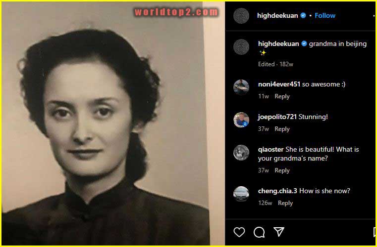 Highdee Kuan grandmother