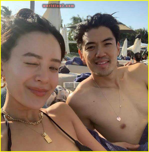 Highdee Kuan  with her boyfriend