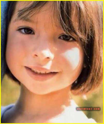 Ángela Aguilar childhood photo