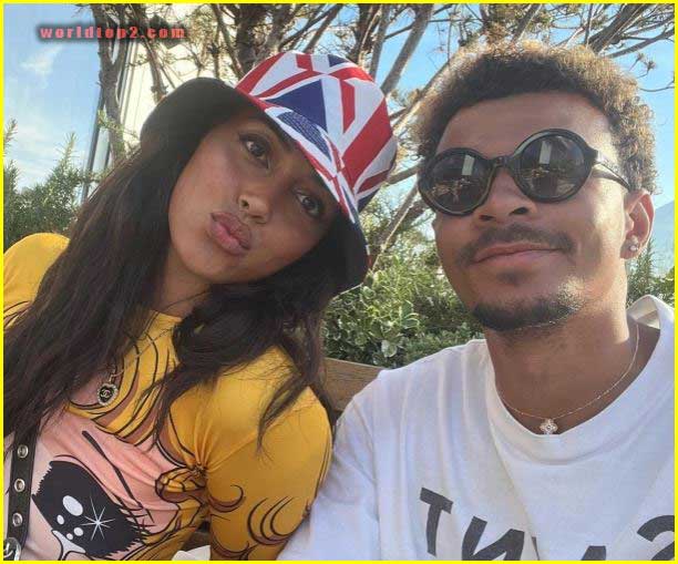 Cindy Kimberly with Dele Alli
